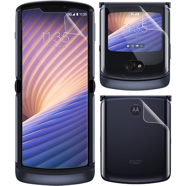 Schermo IMAK Hydrogel Film III a copertura totale per Motorola Razr 5G