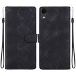 Custodia in ecopelle con motivo etnico per iPhone 11