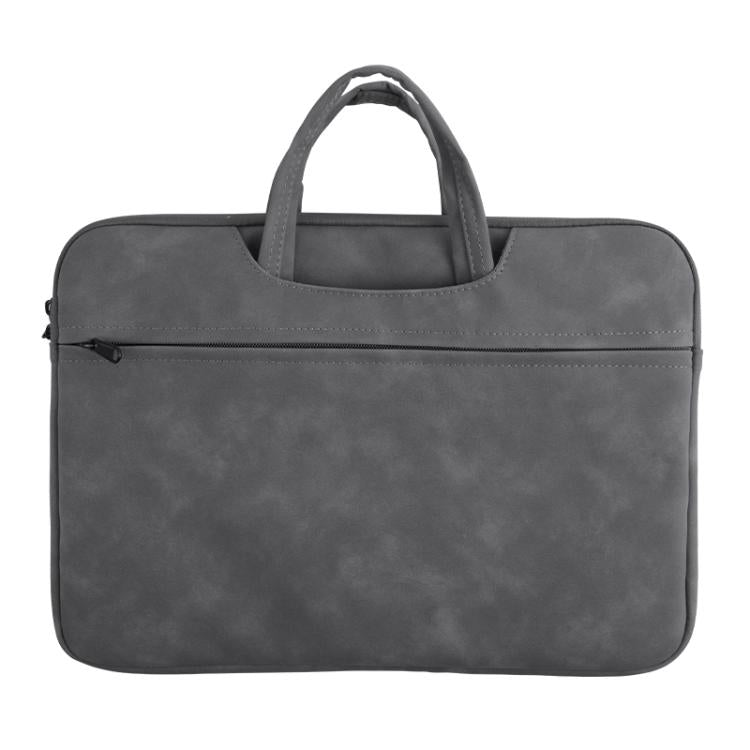 Borsa a mano in pelle per laptop 13,3-14 pollici