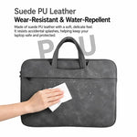 Borsa a mano in pelle per laptop 13,3-14 pollici