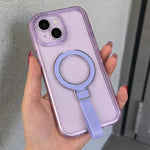 Cornice per fotocamera con lettere glitterate e supporto magnetico per iPhone 13