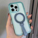 Cornice per fotocamera con lettere glitterate e supporto magnetico per iPhone 13
