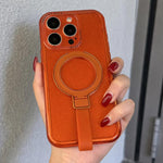 Cornice per fotocamera con lettere glitterate e supporto magnetico per iPhone 13