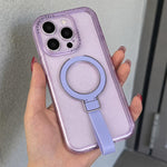 Cornice per fotocamera con lettere glitterate e supporto magnetico per iPhone 13