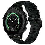 Cinturino per orologio in tela e nylon con fibbia ad ardiglione., For Suunto 9 / Suunto 7