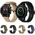 Cinturino per orologio in tela e nylon con fibbia ad ardiglione., For Suunto 9 / Suunto 7