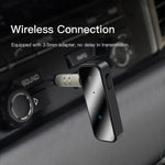Adattatore trasmettitore audio AUX da 3,5 mm Yesido YAU25 Mini ricevitore Bluetooth wireless.