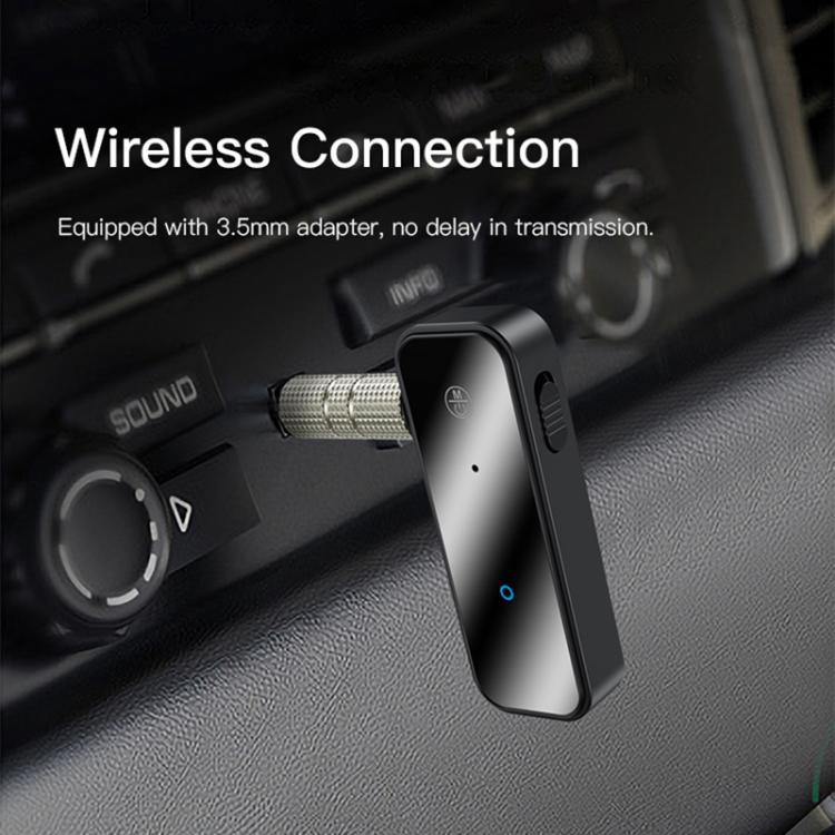 Adattatore trasmettitore audio AUX da 3,5 mm Yesido YAU25 Mini ricevitore Bluetooth wireless.