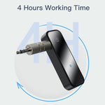 Adattatore trasmettitore audio AUX da 3,5 mm Yesido YAU25 Mini ricevitore Bluetooth wireless.