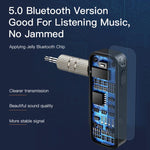Adattatore trasmettitore audio AUX da 3,5 mm Yesido YAU25 Mini ricevitore Bluetooth wireless.