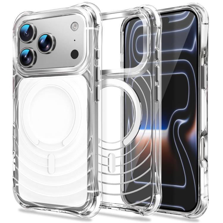 Custodia magnetica antiurto con angoli ammortizzanti per iPhone 17 Pro Max