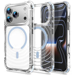 Custodia magnetica antiurto con angoli ammortizzanti per iPhone 17 Pro Max