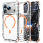 Custodia magnetica antiurto con angoli ammortizzanti per iPhone 17 Pro Max