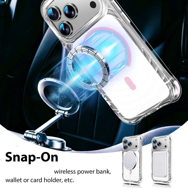 Custodia magnetica antiurto con angoli ammortizzanti per iPhone 17 Pro Max