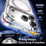 Custodia magnetica antiurto con angoli ammortizzanti per iPhone 17 Pro Max