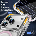 Custodia magnetica antiurto con angoli ammortizzanti per iPhone 17 Pro Max