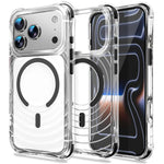 Custodia magnetica antiurto con angoli ammortizzanti per iPhone 17 Pro Max