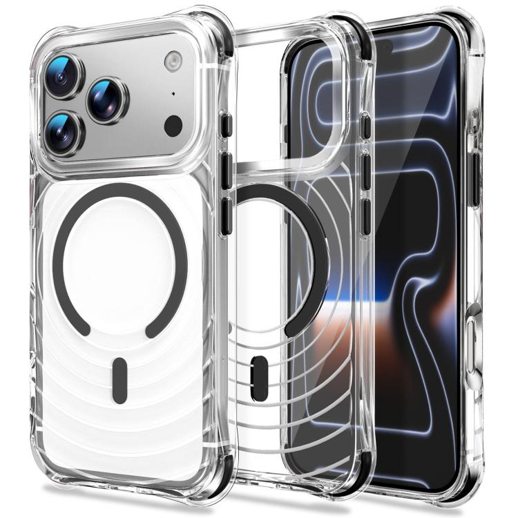Custodia magnetica antiurto con angoli ammortizzanti per iPhone 17 Pro Max