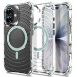 Custodia magnetica antiurto con angoli ammortizzanti per iPhone 17 Pro Max