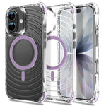 Custodia magnetica antiurto con angoli ammortizzanti per iPhone 17 Pro Max