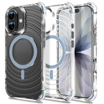Custodia magnetica antiurto con angoli ammortizzanti per iPhone 17 Pro Max