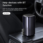 Adattatore wireless Yesido YAU41 2 in 1, adattatore audio AUX da 3,5 mm, trasmettitore e ricevitore Bluetooth 5.1 per auto.