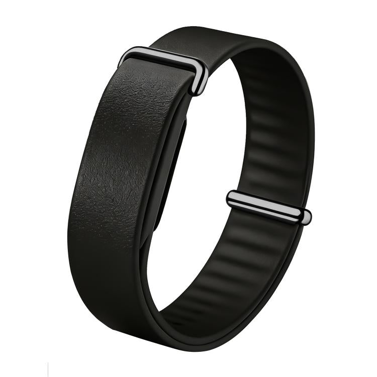 Cinturino per orologio in similpelle PU tinta unita con passante., For Google Fitbit Air