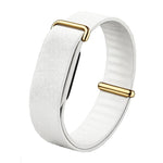 Cinturino per orologio in similpelle PU tinta unita con passante., For Google Fitbit Air