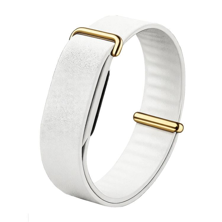 Cinturino per orologio in similpelle PU tinta unita con passante., For Google Fitbit Air