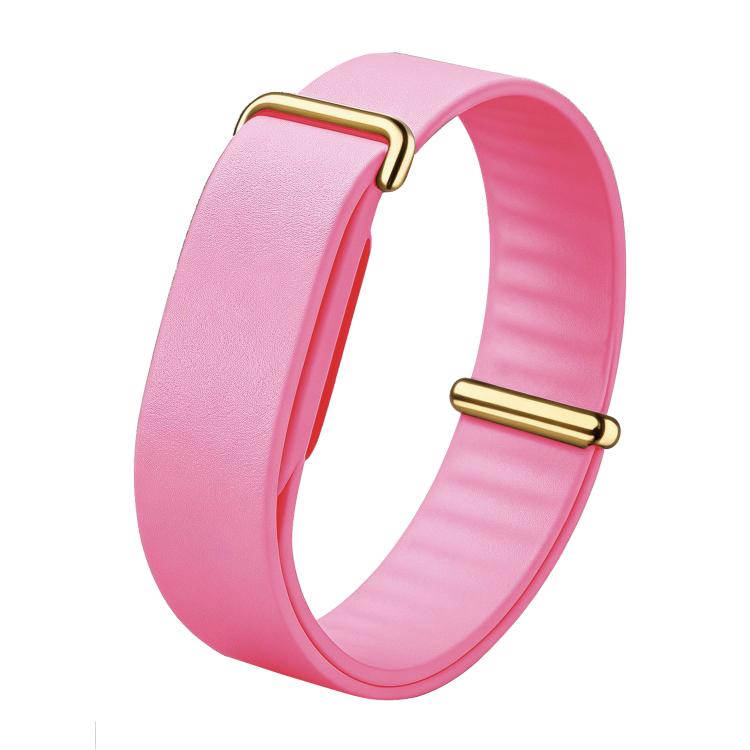 Cinturino per orologio in similpelle PU tinta unita con passante., For Google Fitbit Air