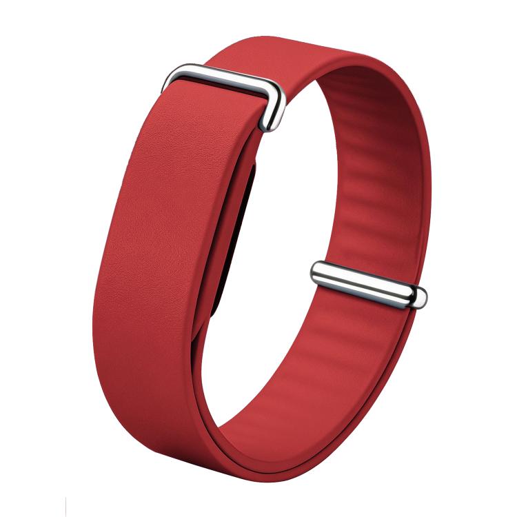 Cinturino per orologio in similpelle PU tinta unita con passante., For Google Fitbit Air