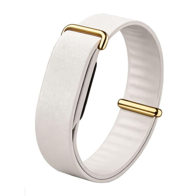 Cinturino per orologio in similpelle PU tinta unita con passante., For Google Fitbit Air