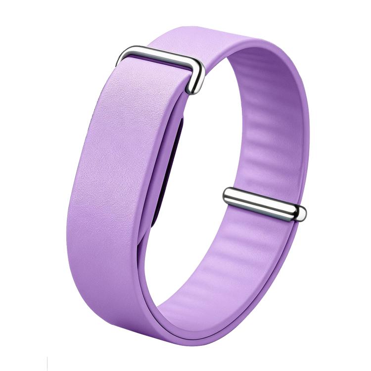 Cinturino per orologio in similpelle PU tinta unita con passante., For Google Fitbit Air