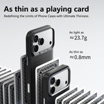 Custodia leggera in fibra di lyocell per iPhone 18 Pro