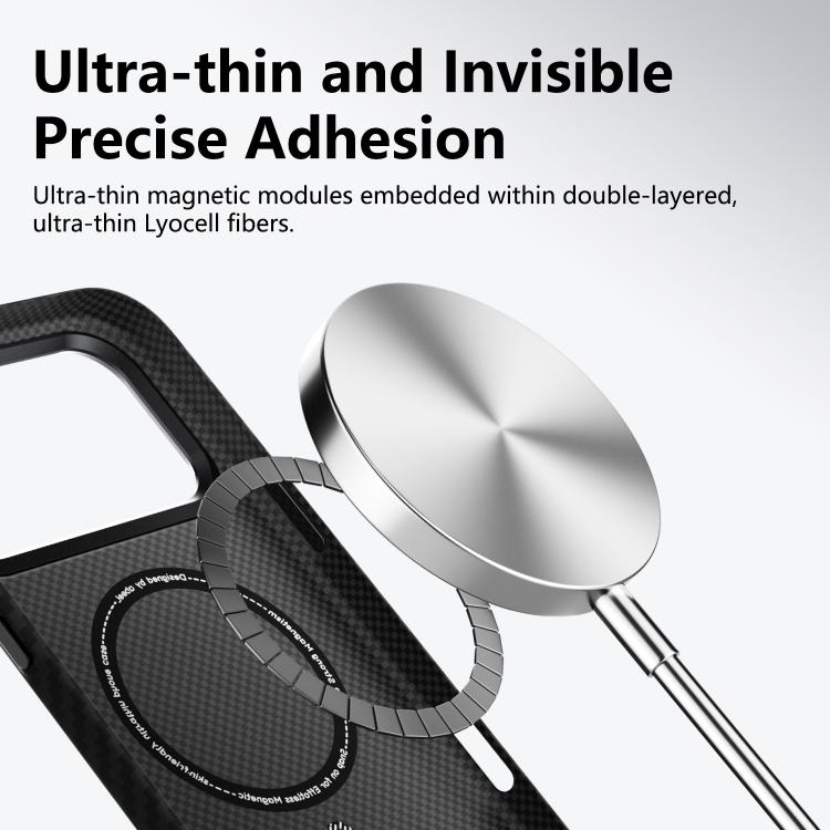 Custodia leggera in fibra di lyocell per iPhone 18 Pro