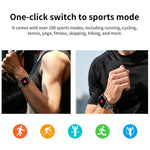Smartwatch F36 con schermo HD da 1,46 pollici, auricolari wireless 2 in 1 e supporto per la connessione a due dispositivi.