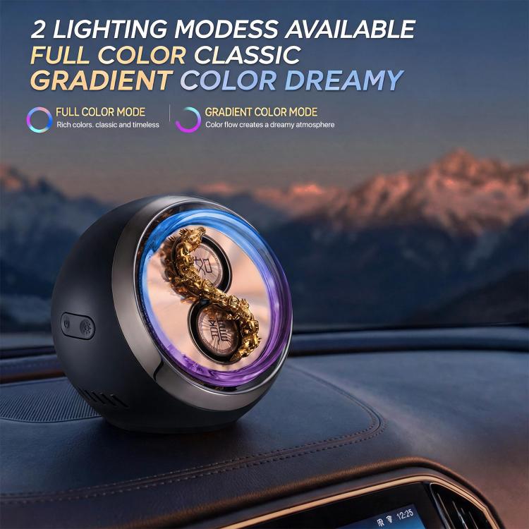 FLOOWPY L10 Ornamento elettrico per auto con aromaterapia e targa di parcheggio