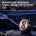 FLOOWPY L10 Ornamento elettrico per auto con aromaterapia e targa di parcheggio
