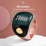 Contatore di anelli di preghiera intelligente Bluetooth S8 con ruote, regolabile in dimensioni, S8 (Green), S8 (Black), S8 (Rose Gold)