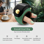 Contatore di anelli di preghiera intelligente Bluetooth S8 con ruote, regolabile in dimensioni, S8 (Green), S8 (Black), S8 (Rose Gold)