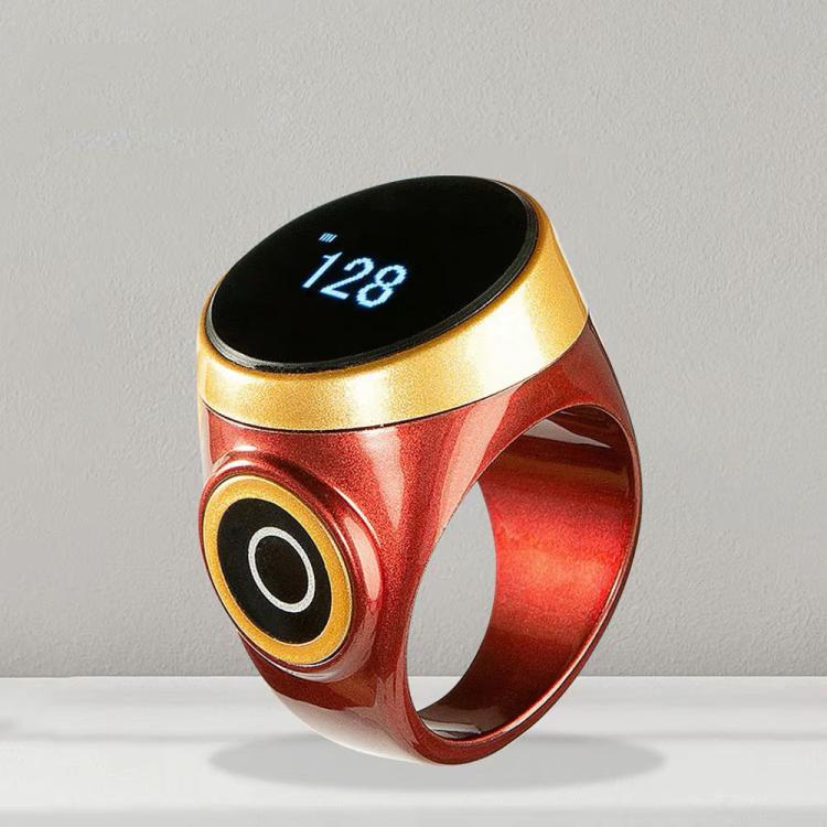 S9 Pulsante regolabile di dimensioni Contatore di suonerie intelligenti Bluetooth per preghiere, S9 (Wine Red), S9 (Rose Gold), S9 (Emerald), S9 (Purple)