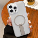 Custodia magnetica in TPU satinato con supporto per iPhone 15