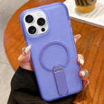 Custodia magnetica in TPU satinato con supporto per iPhone 15