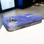 Custodia magnetica in TPU satinato con supporto per iPhone 15