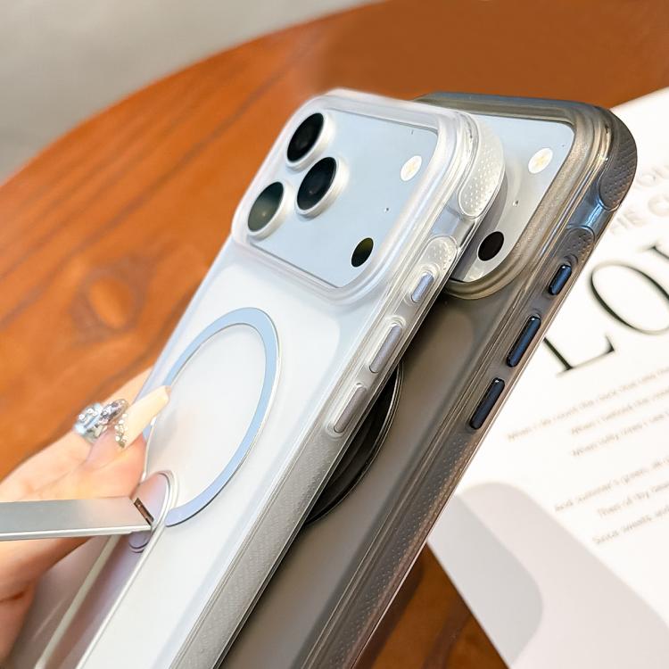 Custodia magnetica in TPU satinato con supporto per iPhone 15