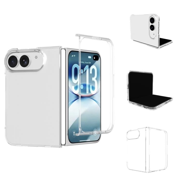 Custodia trasparente in PC per iPhone Fold ABEEL
