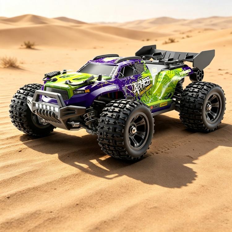 Auto radiocomandata JJR/C 8810 Pro in scala 1:18, senza spazzole, ad alta velocità e trazione integrale.