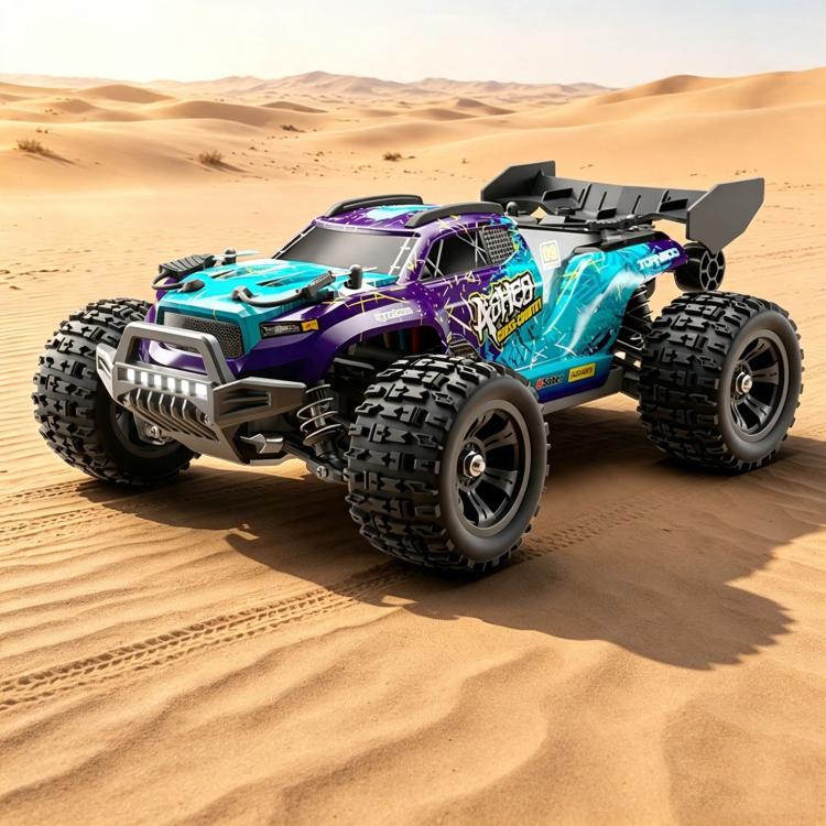 Auto radiocomandata JJR/C 8810 Pro in scala 1:18, senza spazzole, ad alta velocità e trazione integrale.
