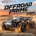 Auto radiocomandata JJR/C 8810 Pro in scala 1:18, senza spazzole, ad alta velocità e trazione integrale.