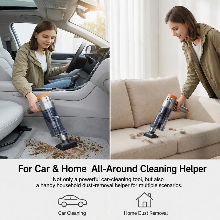 SUITU ST-153A Plus Aspirapolvere portatile combinato per auto con funzione di soffiaggio e gonfiaggio, ST-153A Plus